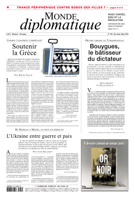 Le Monde diplomatique 2015 Mars №732