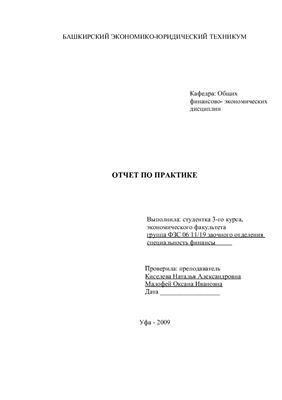 Отчет по практике
