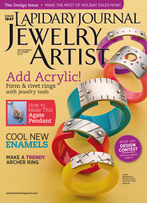 Lapidary Journal Jewelry Artist 2014 №09-10