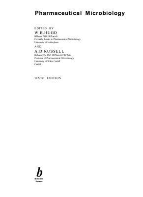 Hugo W.B., Russel A.D.(ed). Pharmaceutical Microbiology