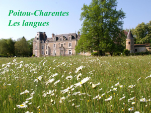 Poitou-Charentes. Les langues