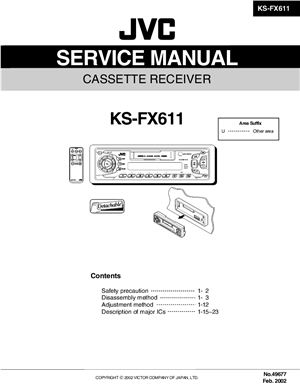Автомагнитола JVC KS-FX611