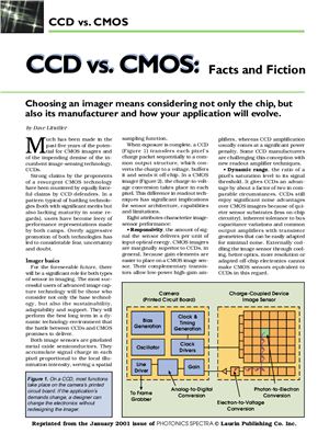 Litwiller D. CCD vs. CMOS: Facts and Fiction