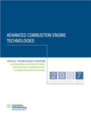 Fy 2007 Progress Report for Advanced Combustion Engine Research аnd Development
