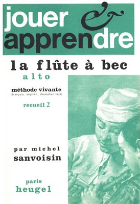 Сборник для блокфлейты альт (Michel Savoisin)