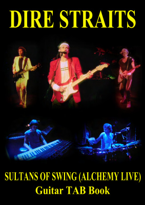 Dire Straits. Sultans of Swing (Alchemy Live). Guitar Tablature Book