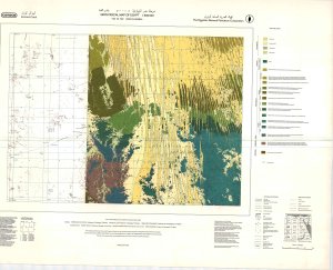 Geological map of Egypt, G-35-C (Wadi El-Qubba), масштаб: 1: 500000