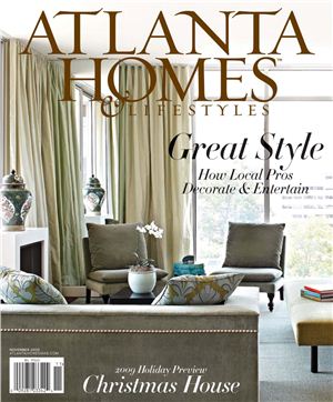 Atlanta Homes & Lifestyles 2009 №11 November