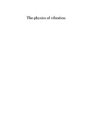 Pippard A.B. The Physics of Vibration