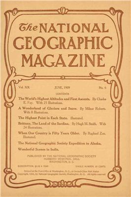 National Geographic Magazine 1909 №06