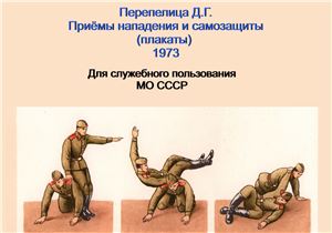Перепелица Д.Г. Приёмы нападения и самозащиты (плакаты)