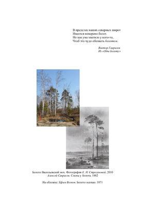 Русское болото: между природой и культурой. Материалы международной научной конференции