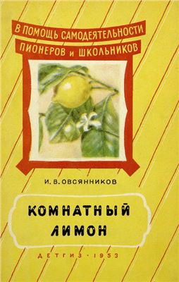 Овсянников Игорь. Комнатный лимон
