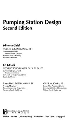 Pumping Station Desing - Second Edition by Robert L. Sanks, George Tchobahoglous, Garr M. Jones