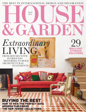 House & Garden 2015 №04 April