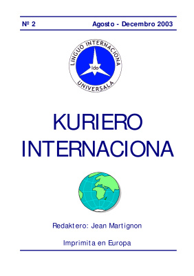 Kuriero Internaciona 2003 №2