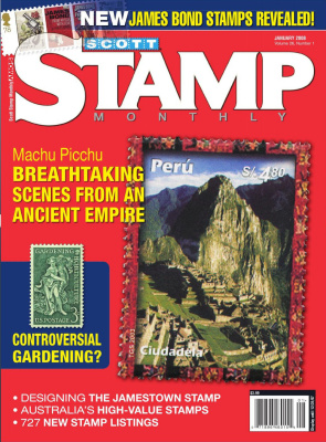 Scott Stamp Monthly 2008 №01