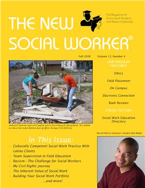 The New Social Worker 2006 Vol.13 №04