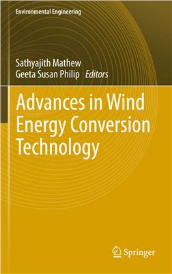 Sathyajith M., Philip G.S. (Eds.) Advances in Wind Energy Conversion Technology
