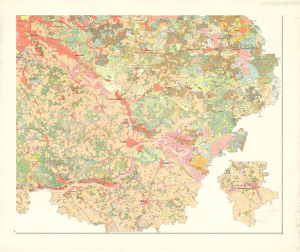 Карта растительности Московской области. Часть 2