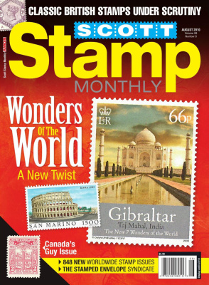 Scott Stamp Monthly 2010 №08