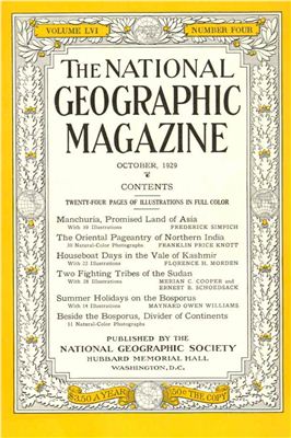 National Geographic Magazine 1929 №10