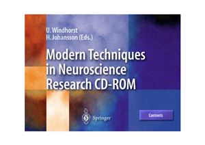 Windhorst U., Johansson H. (Ed.) Modern Techniques in Neuroscience Research