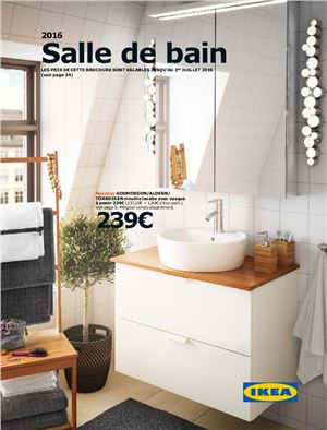 Каталог IKEA Salle de bain 2016 (France)