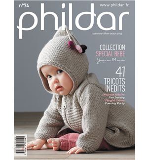 Phildar 2012 №074 Catalogue tricotez calin (Вязаные модели для малышей)