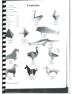 Montroll J. Origami Sculptures