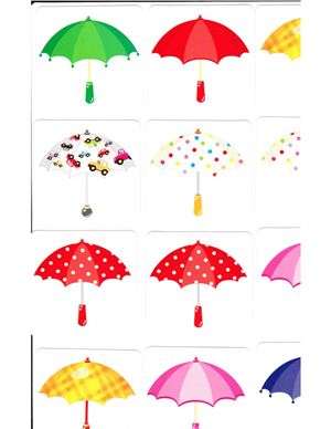 Волшебные зонтики. Игра для детей от 4 лет