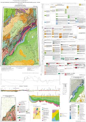 Государственная геологическая карта РФ масштаба 1: 1 000 000 (третье поколение). Q-41 Воркута