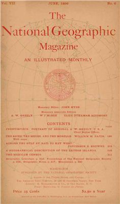 National Geographic Magazine 1896 №06