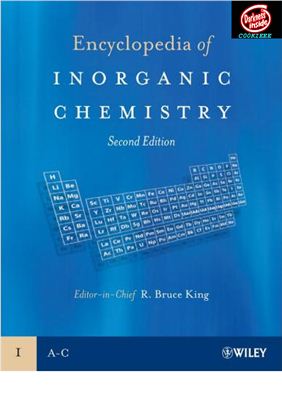 King R.B. (ed.). Encyclopedia of Inorganic Chemistry. (10 Volume Set)