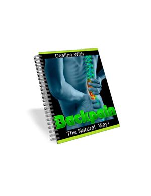 Dealing with backpain the natural way!