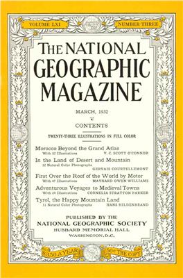 National Geographic Magazine 1932 №03