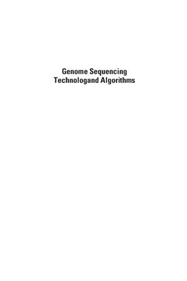 Kim S., Tang H., Mardis E.R. (eds.) Genome Sequencing Technology and Algorithms