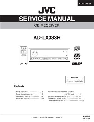 Автомагнитола JVC KD-LX333R