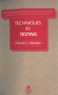 Madsen Harold S. Techniques in Testing