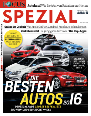 Focus Spezial 2016 №25 Deutschlands große Autoliste