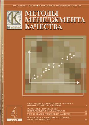 Методы менеджмента качества 2004 №04