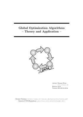 Weise T. Global Optimization Algorithms. Theory and Application