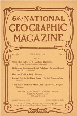 National Geographic Magazine 1908 №09