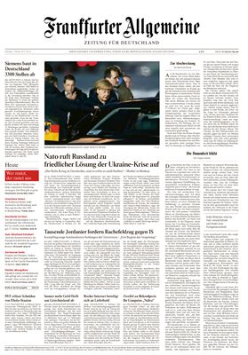Frankfurter Allgemeine Sonntagszeitung 2015 №32 Februar 07