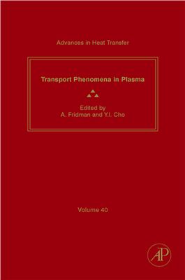 Fridman A., Cho Y.I., Greene G.A., Bar-Cohen A. (Eds.) Transport Phenomena in Plasma