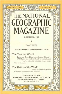 National Geographic Magazine 1925 №12