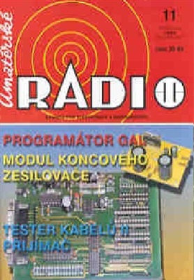 Amatérské radio 1999 №11