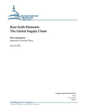 Humphries M. Rare Earth Elements: The Global Supply Chain