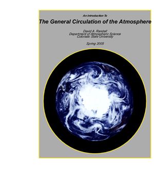 Randall D.A. An introduction to the general circulation of the atmosphere