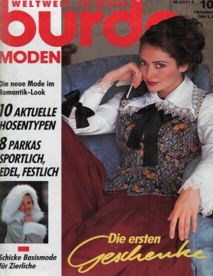 Burda Moden 1993 №10 октябрь